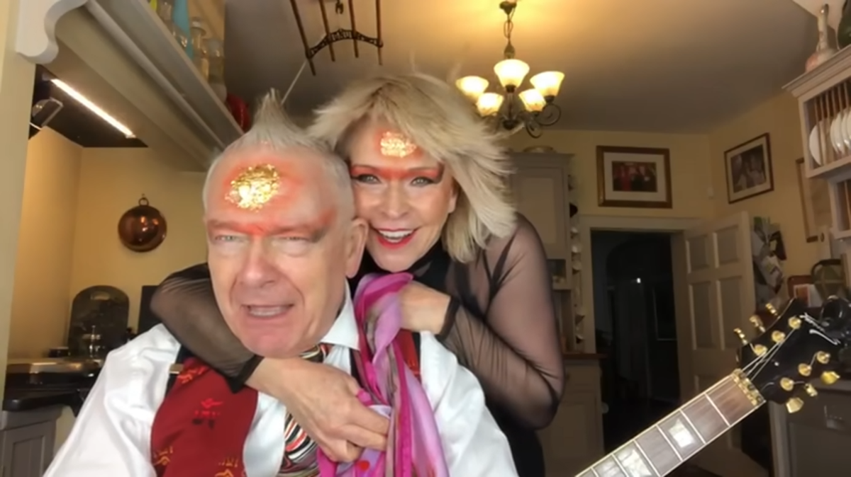 Toyah Willcox and Robert Fripp have been married for nearly 40 years  (YouTube @Toyah)