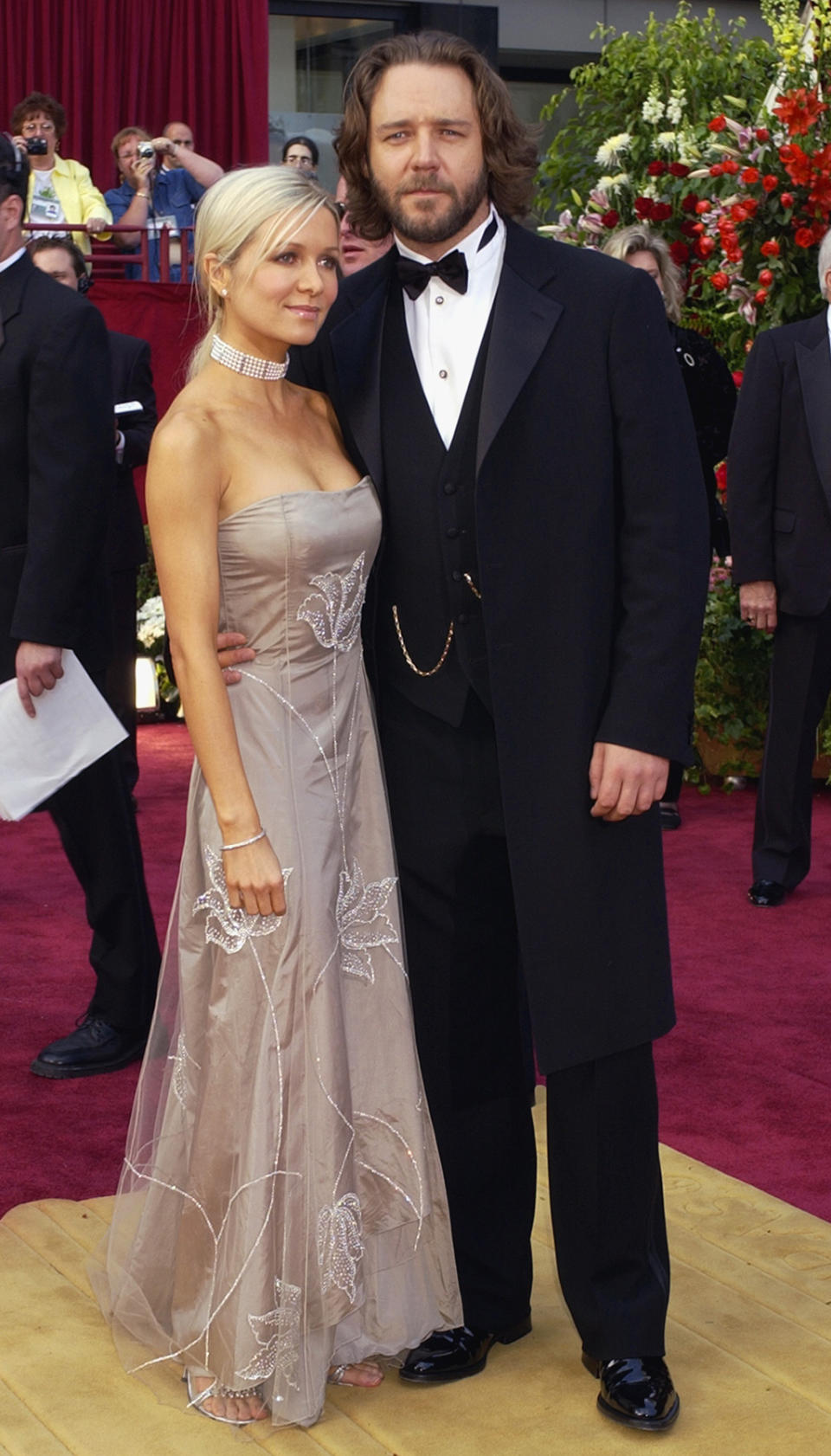 Russell Crowe and Danielle Spencer