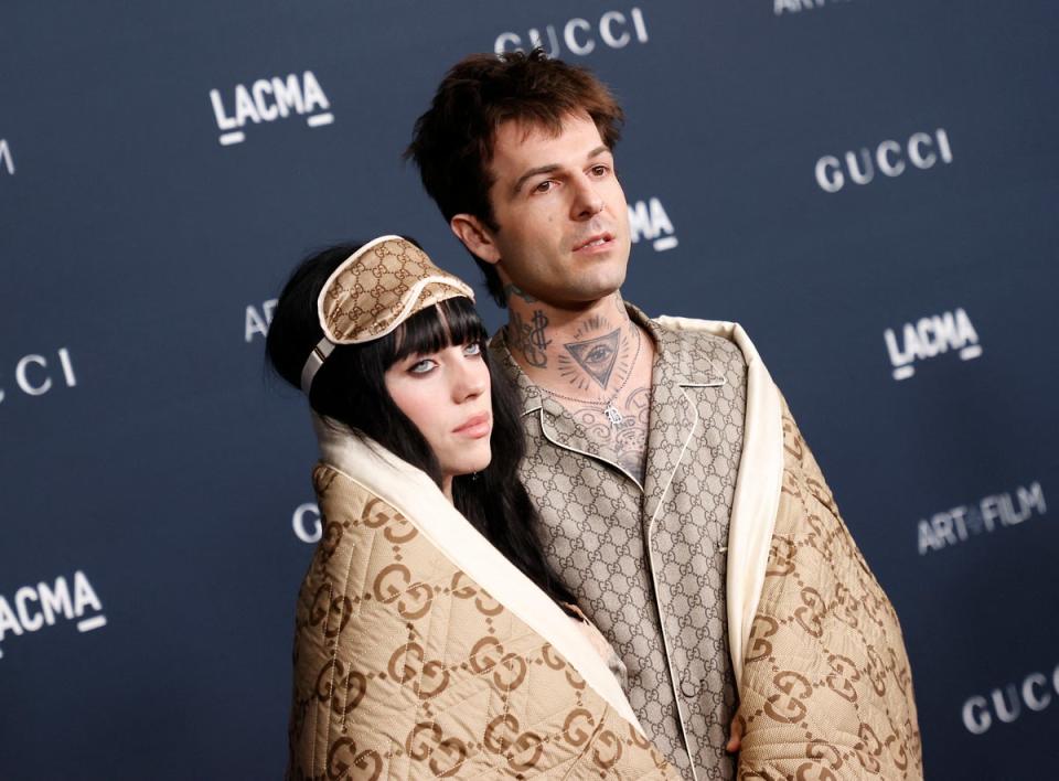 Billie Eilish has opened up about her relationship with Jesse Rutherford (AFP via Getty Images)