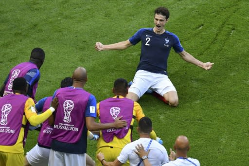 Benjamin Pavard scored a memorable goal in just his ninth international appearance