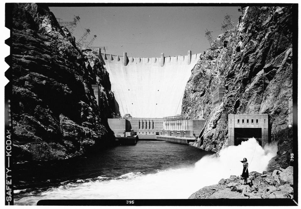 Hoover Dam, 1956