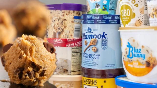 Ranking Chocolate Chip Cookie Dough Ice Cream From 13 Popular Brands