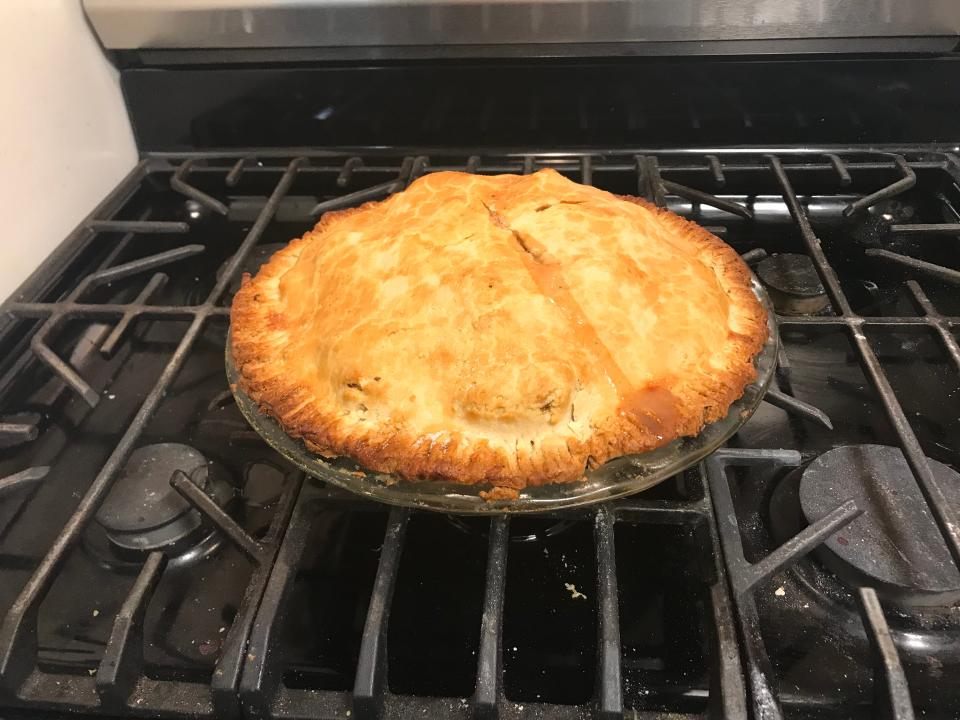 Ina Garten's deep-dish apple pie