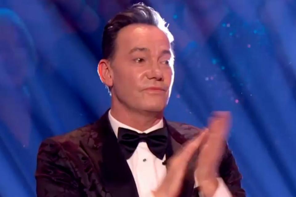 Craig Revel Horwood gave a standing ovation during the show’s semi-final (BBC)