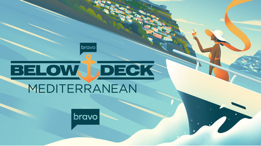  Key art for Below Deck Mediterranean season 8. 