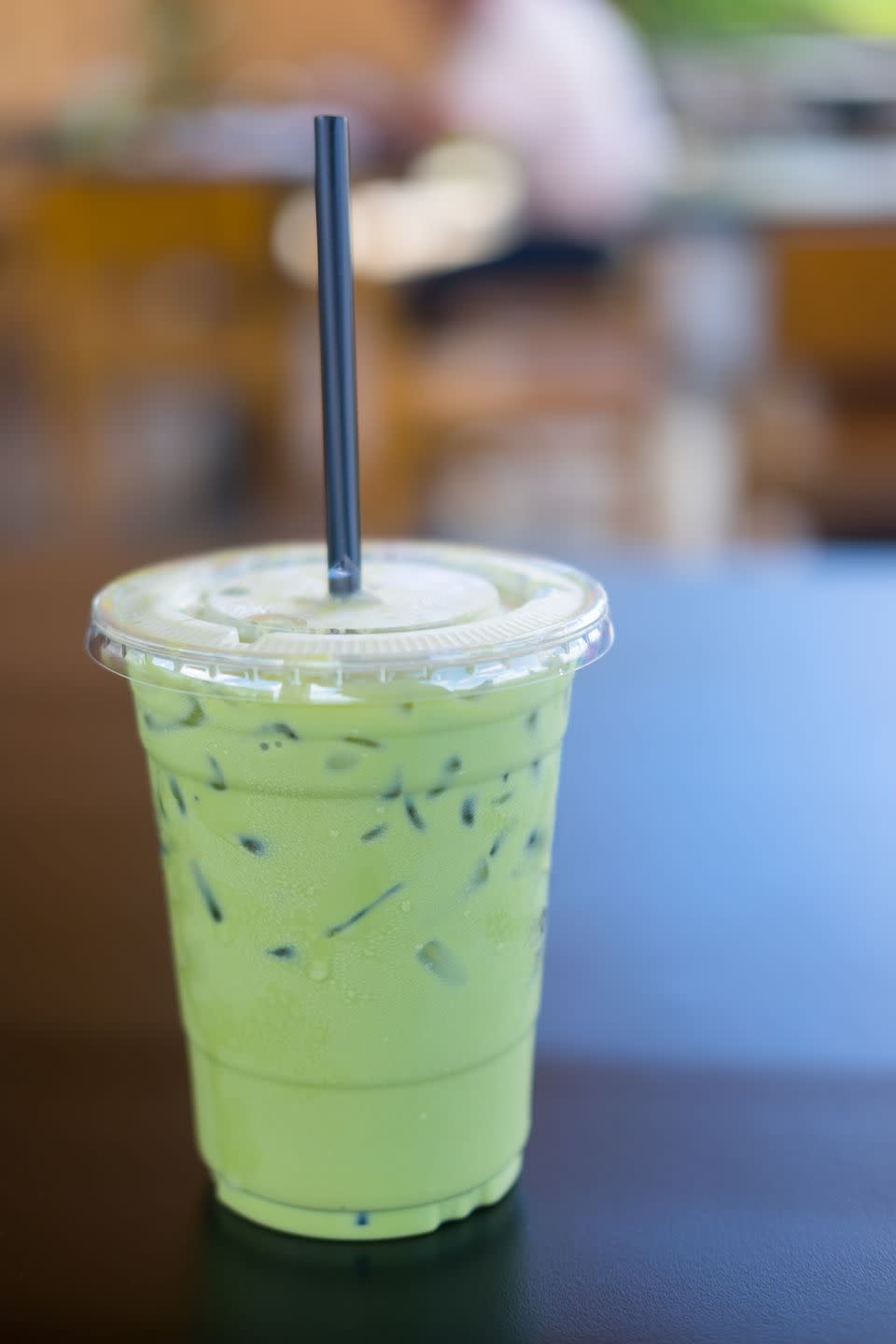 4) Iced Matcha Green Tea Latte