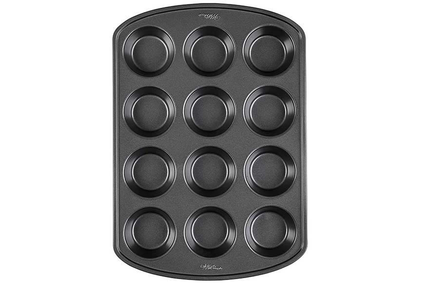 Wilton Perfect Results Premium Non-Stick Bakeware Muffin and Cupcake Pan, $9