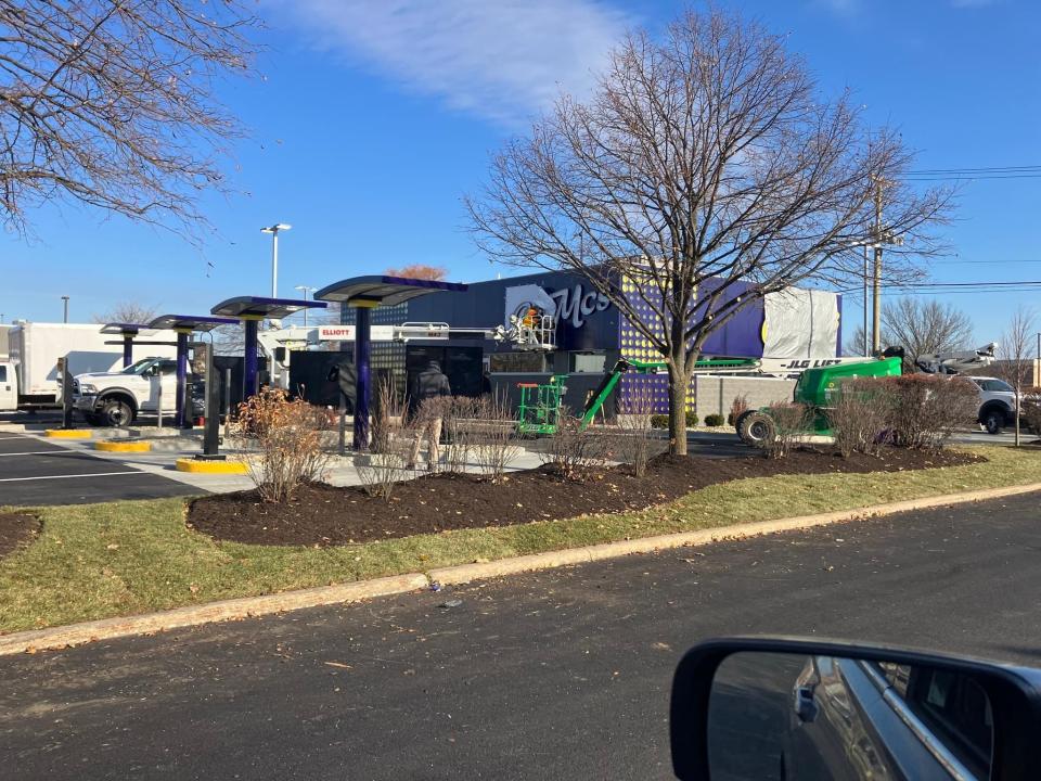 Eine Baustelle in Bolingbrook, Illinois, die vermutlich der erste Standort von CosMc's sein wird.  - Copyright: Scott Fredrickson