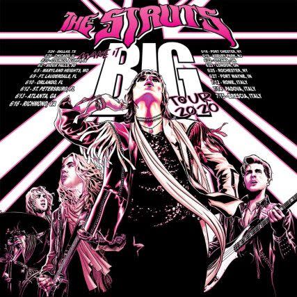 The Struts Poster The Struts Announce Dates for Make It Big Tour