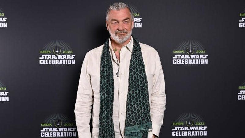 Ray Stevenson, seen here at Star Wars Celebration last month, has passed away.