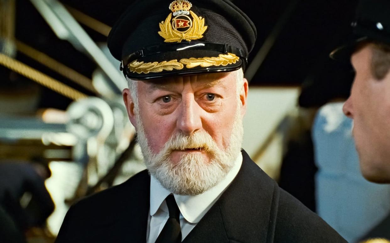 Bernard Hill as Captain Edward Smith in Titanic