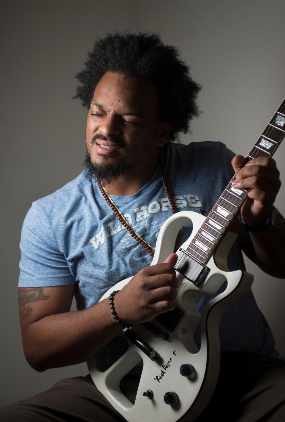 Blues musician Jarekus Singleton is in the running for several honors in the Blues Music Awards.