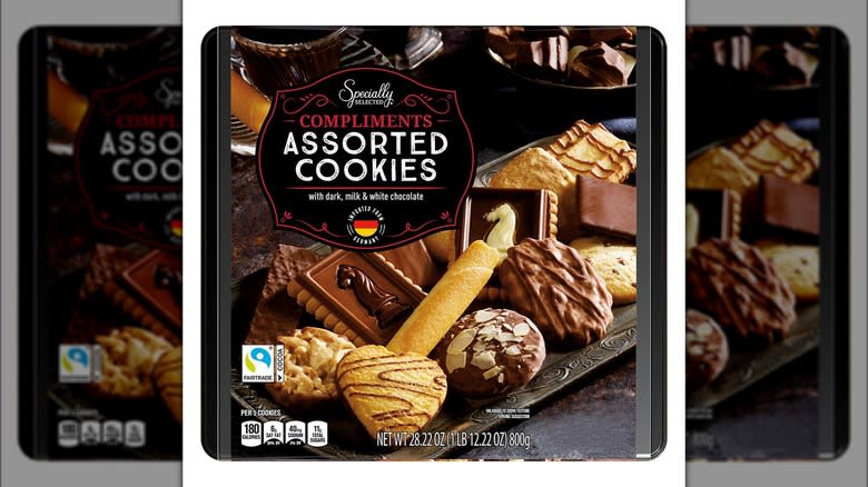 Aldi's winter finds assorted cookies