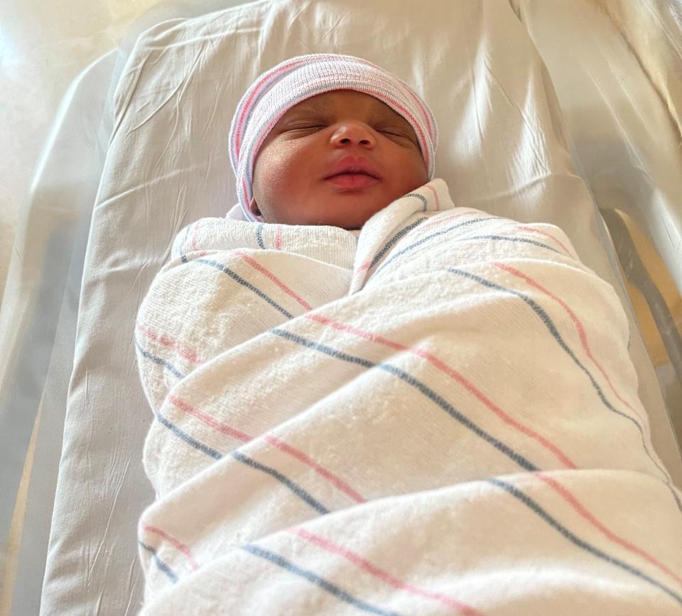 Krystal Jean was one of the first babies to arrive in New Jersey in 2024. She was born at 12:12 a.m. at Cooperman Barnabas Medical Center in Livingston