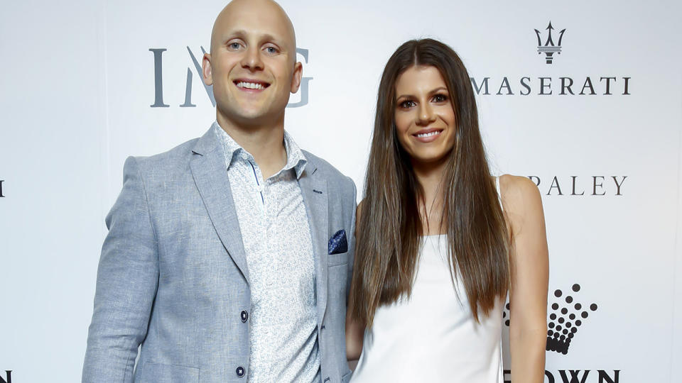 Gary and Jordan Ablett are pictured together at a public event.