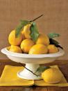 <p>If you need only a few drops of lemon juice, avoid cutting the lemon in half — it will dry out quickly that way. Instead, puncture the fruit with a metal skewer and squeeze out exactly what you require.</p>