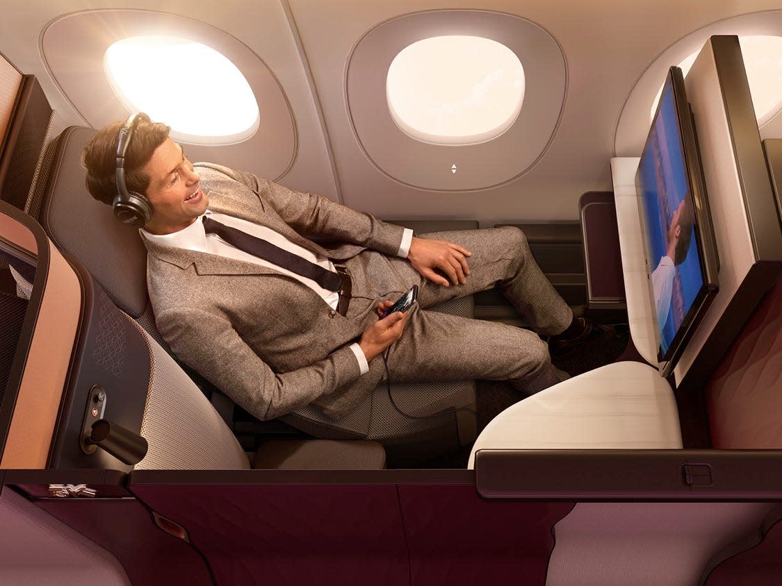 Qatar Airways Business Class Q Suite