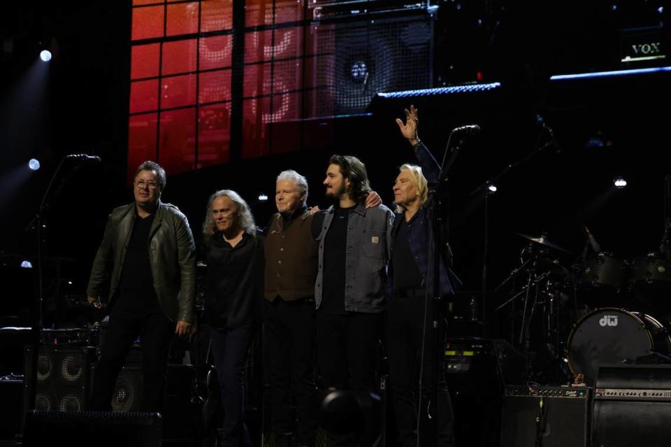 The Eagles lineup at Rupp Arena on Nov. 14 will be Vince Gill, Timothy B. Schmit, Don Henley, Deacon Frey and Joe Walsh.