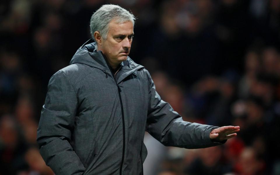 Jose Mourinho has been in a miserable mood in recent weeks despite good performances from his players