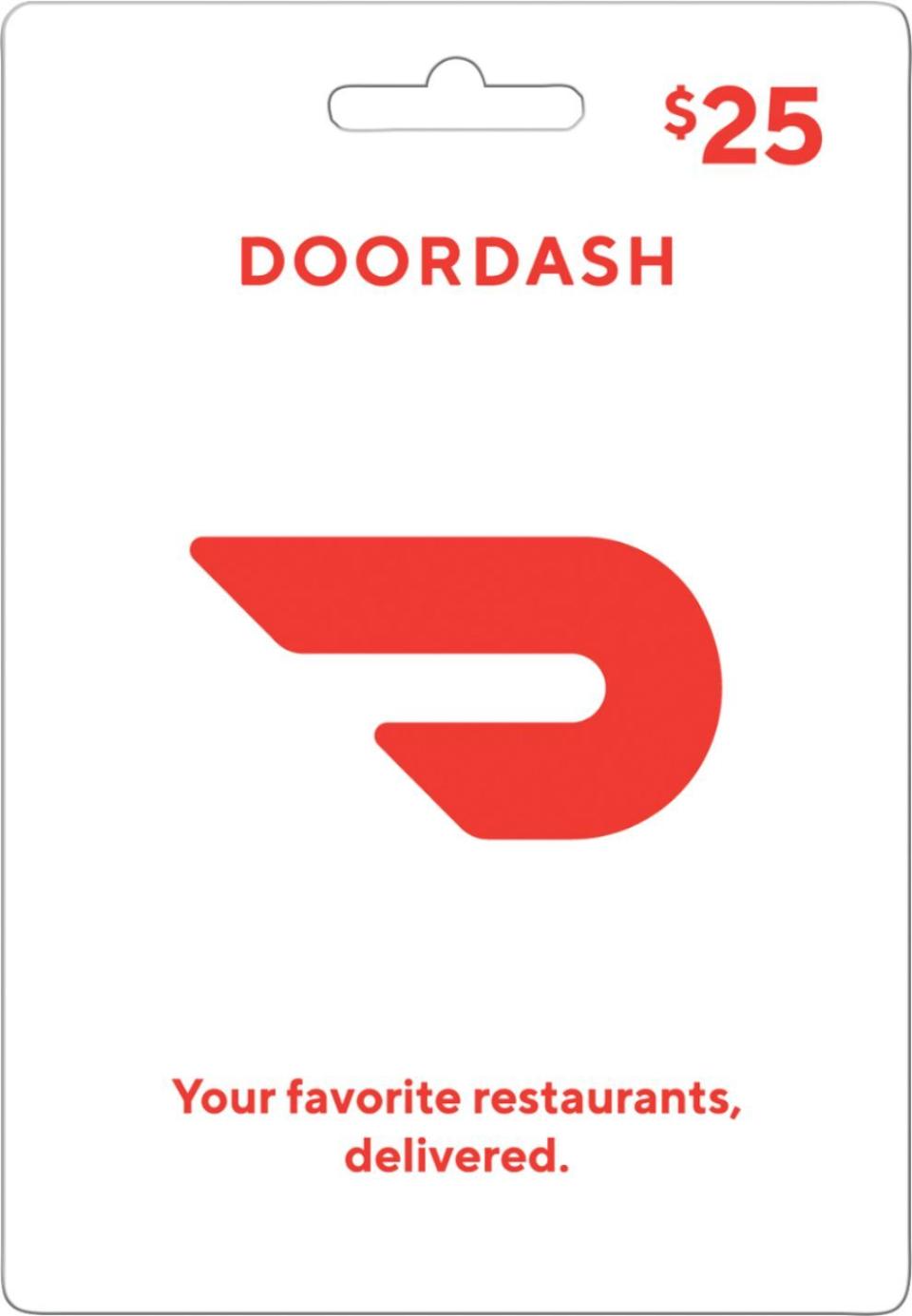 20) DoorDash Gift Card