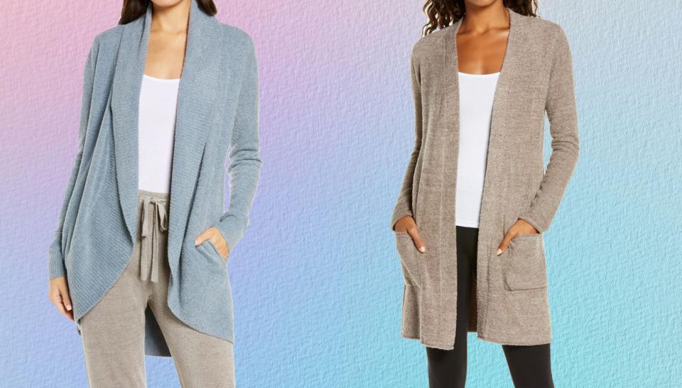 Best gifts for moms: Barefoot Dreams cardigan