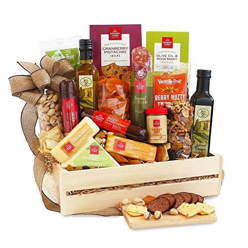 26) Meat, Cheese, Fruit, And Nut Gift Crate