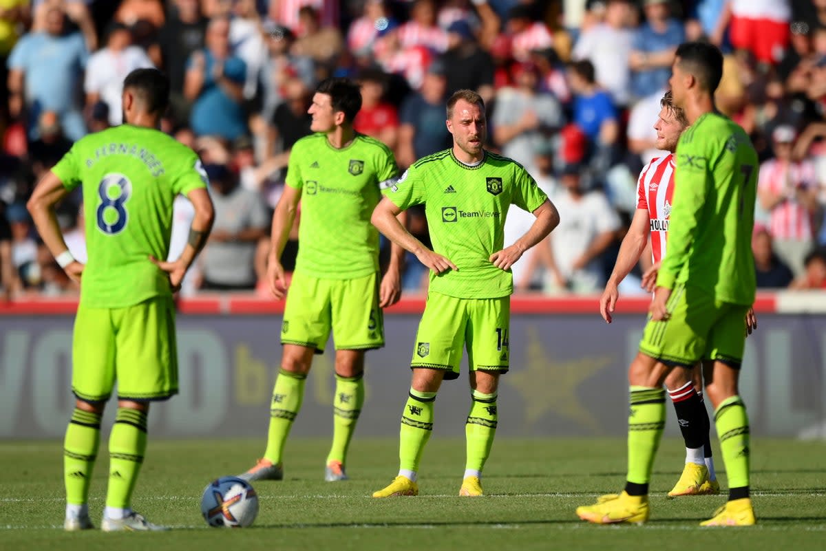 Unhappy homecoming: Christian Eriksen  (Getty Images)