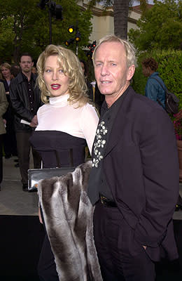 Linda Kozlowski and Paul Hogan at the LA premiere of Paramount's Crocodile Dundee In Los Angeles