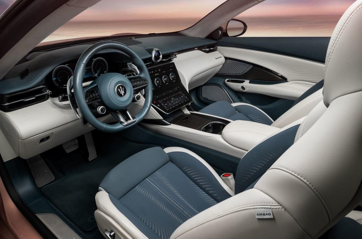 2025 maserati grancabrio folgore interior