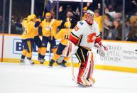 NHL: Calgary Flames at Nashville Predators