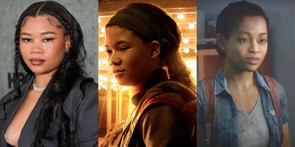 Storm Reid in The Last of Us show vs game