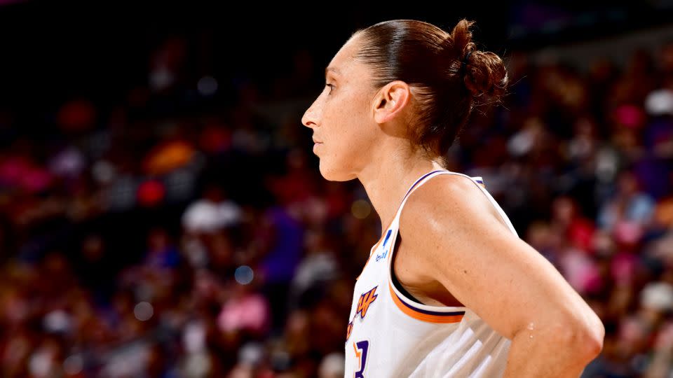 Diana Taurasi of the Phoenix Mercury during a game. - Barry Gossage/NBAE/Getty Images