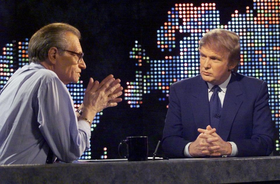 Trump and Larry King