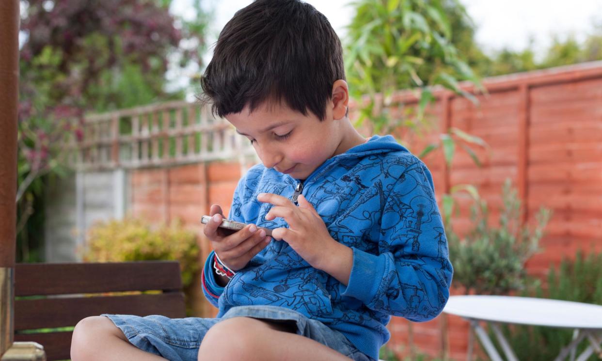 <span>‘Most parents understand that screen time is not the best way to occupy their child, but have little choice.’</span><span>Photograph: Alamy</span>