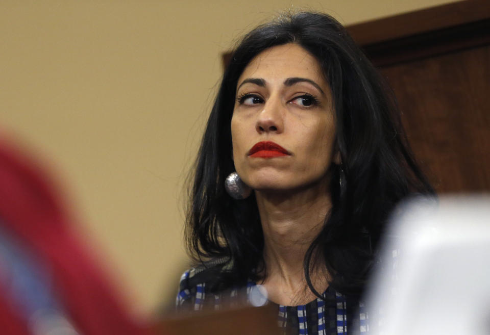 Conservatives have attempted to link top <a href="http://www.huffingtonpost.com/entry/donald-trump-huma-abedin_us_57c4aaafe4b09cd22d92273c">Hillary Clinton aide Huma Abedin</a> to terrorism because of her heritage and her family's involvement with Muslim organizations. Donald Trump jumped on&nbsp;the bandwagon&nbsp;in April.<br /><br />&ldquo;You know, by the way, look at where she worked, by the way, and look at where her mother works and worked,&rdquo; Trump said. &ldquo;<a href="http://mynorthwest.com/379851/trump-issues-warning-ahead-of-visit/" target="_blank">Huma Abedin has access to classified information</a>. How Hillary got away with that one, nobody will ever know.&rdquo;<br /><br />Abedin was born in the United States but raised in Saudi Arabia. She served as assistant editor of an academic&nbsp;journal called the <a href="http://www.huffingtonpost.com/entry/donald-trump-huma-abedin_us_57c4aaafe4b09cd22d92273c">Journal of Muslim Minority Affairs</a>, which was founded by her late father and edited by her mother. According to experts on Islam, <a href="https://www.washingtonpost.com/news/fact-checker/wp/2016/08/25/does-huma-abedin-have-ties-to-the-muslim-brotherhood/" target="_blank" data-beacon="{&quot;p&quot;:{&quot;mnid&quot;:&quot;entry_text&quot;,&quot;lnid&quot;:&quot;citation&quot;,&quot;mpid&quot;:5,&quot;plid&quot;:&quot;does-huma-abedin-have-ties-to-the-muslim-brotherhood/&quot;}}">it&rsquo;s far from radical</a>.