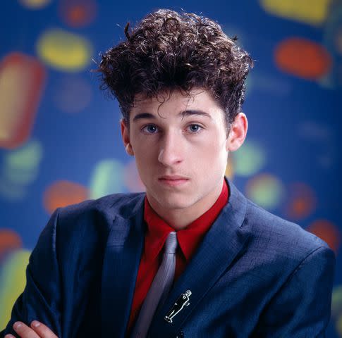 <p>CBS via Getty</p> Patrick Dempsey's hair in 1986