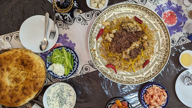 Osh is Uzbekistan's national dish.