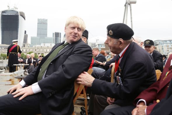 HMS Belfast D-Day ceremony