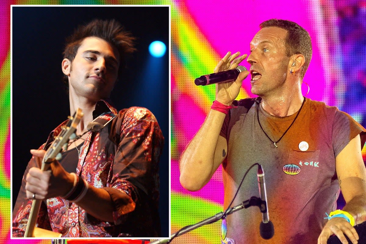 Coldplay remembered Pop Idol icon Darius Campbell Danesh at Wembley gig  (ES Composite)