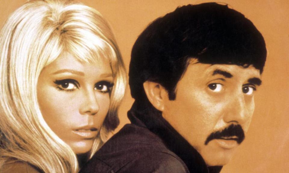 Nancy Sinatra with Lee Hazlewood.