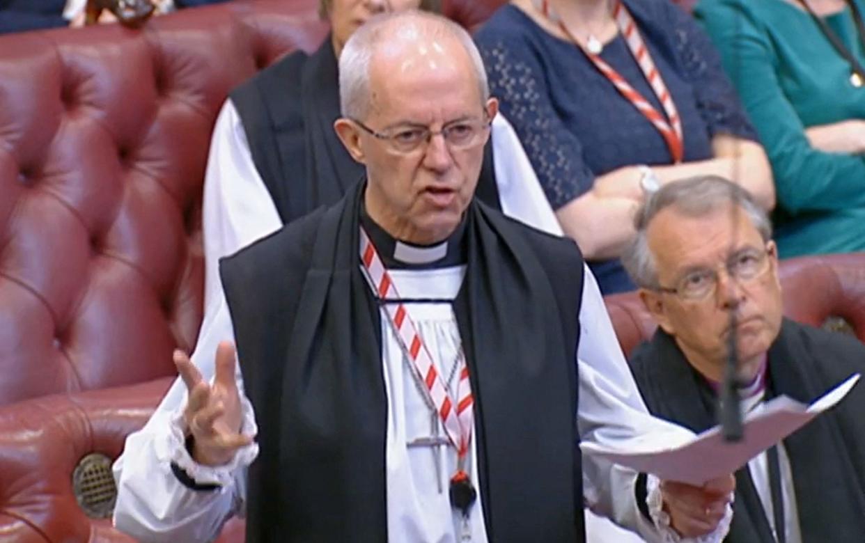 Justin Welby, the Archbishop of Canterbury