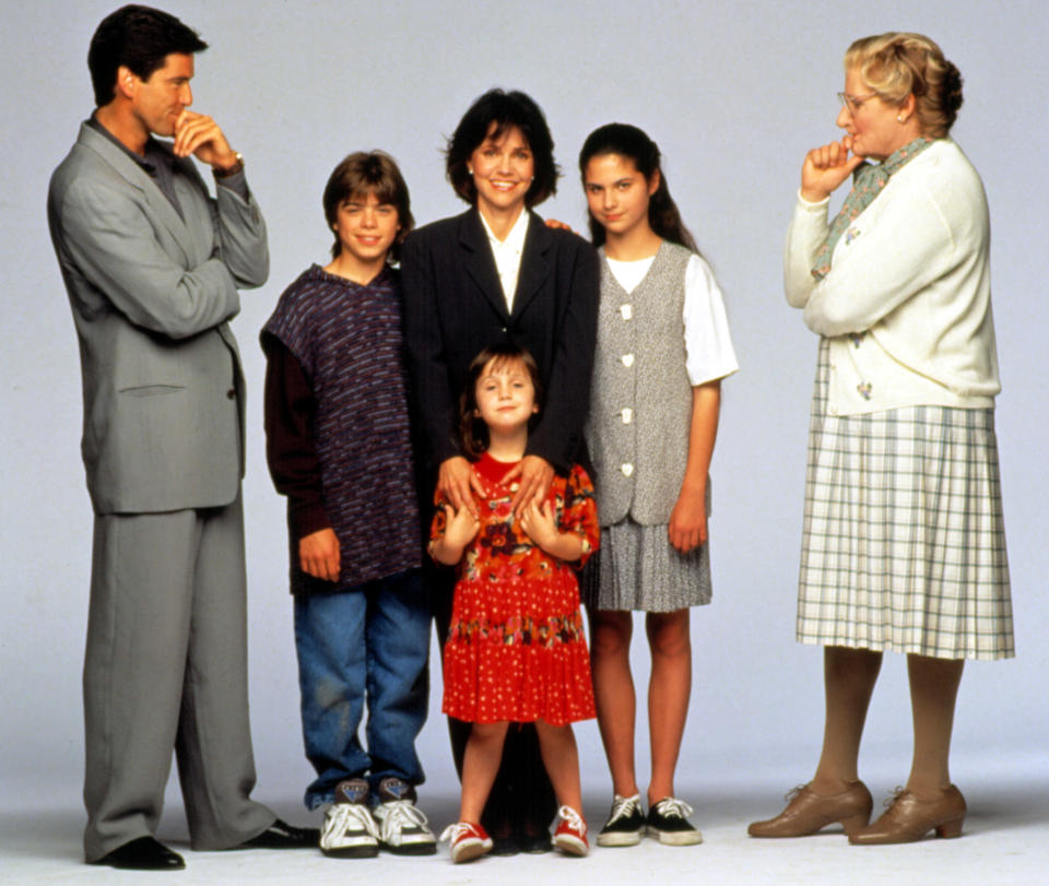 Promotional image from "Mrs. Doubtfire"