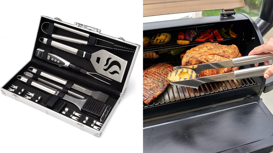 The best gifts for men: Cuisinart Grill Set.
