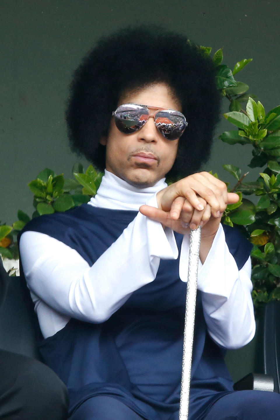 Prince showed some serious style at the 2014 French Open