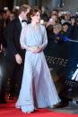 <p>Kate wears Jenny Packham at the premiere of <em>Spectre </em>at Royal Albert Hall in London.</p>