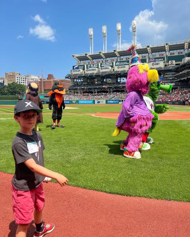 Happy birthday, Slider! The Cleveland Indians mascot is 29 years old