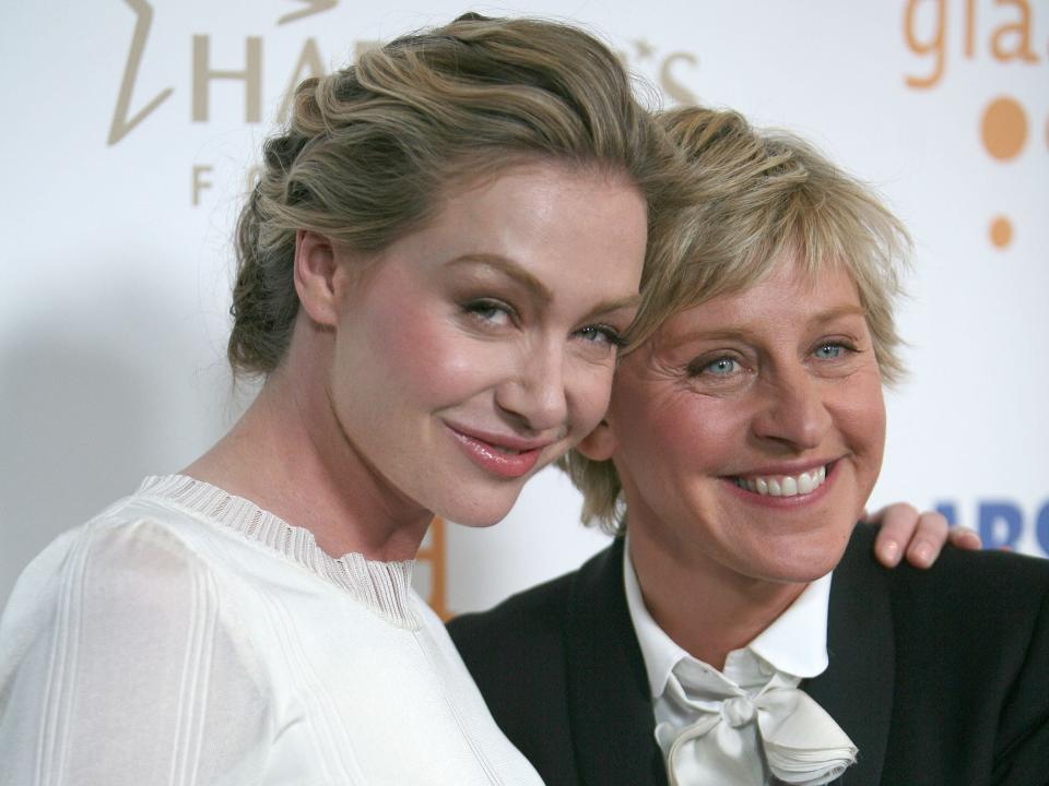 Ellen DeGeneres and Portia De Rossi