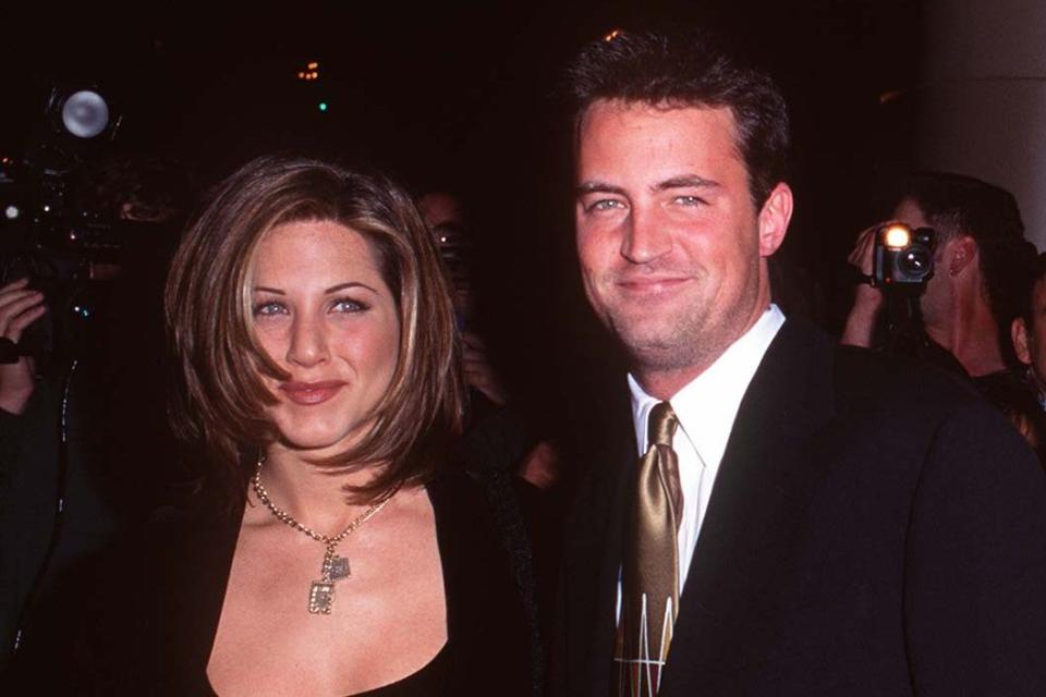 <p>SGranitz/WireImage</p> Jennifer Aniston and Matthew Perry