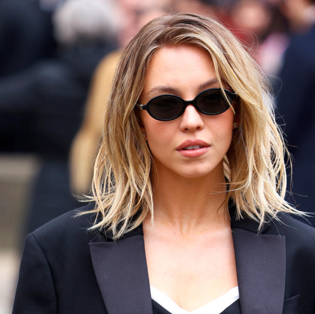 Sydney Sweeney's All-Black Leather 'Fit Has The Most Intense Cut-Outs — See  Photos