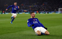 Avec déjà 13 buts inscrits en 14 journées de Premier League, l'attaquant des Foxes a démarré très fort.